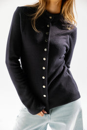 The midnight grace top Navy Blue