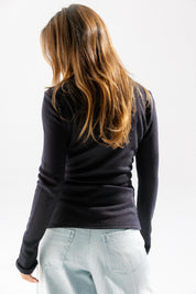 The midnight grace top Navy Blue