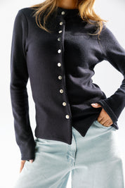 The midnight grace top Navy Blue
