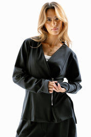The sideline jacket  Black