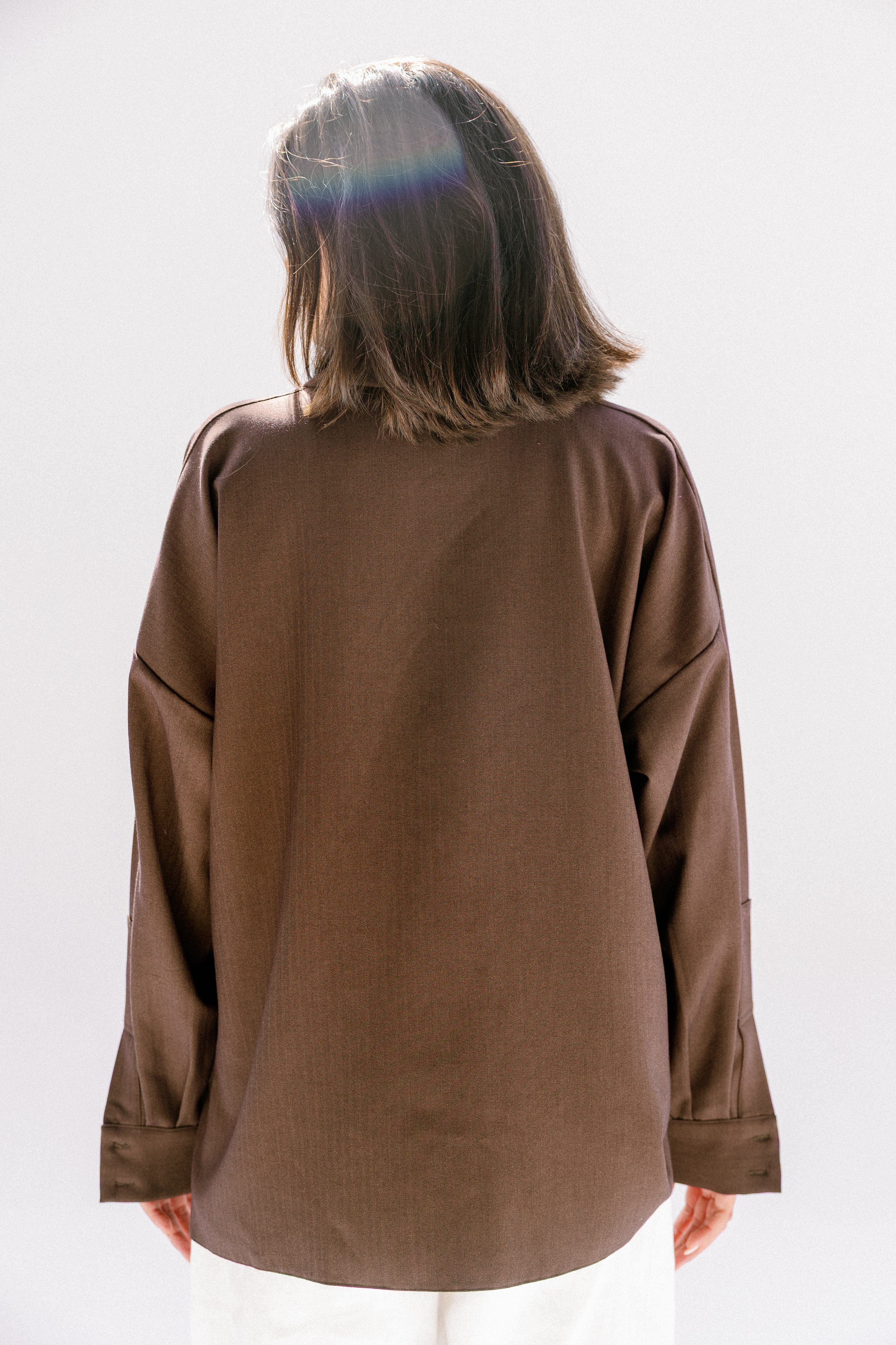 the Mocha Curve Top Brown